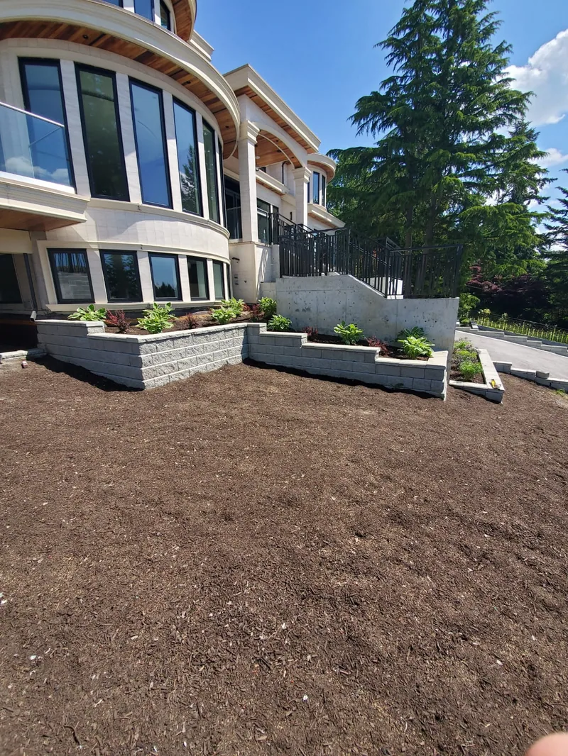 Recent work by Surrey King Construction in the BC Lower Mainland.