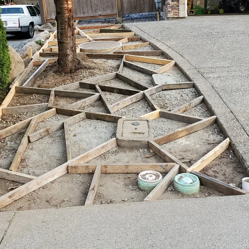 Recent work by Surrey King Construction in the BC Lower Mainland.