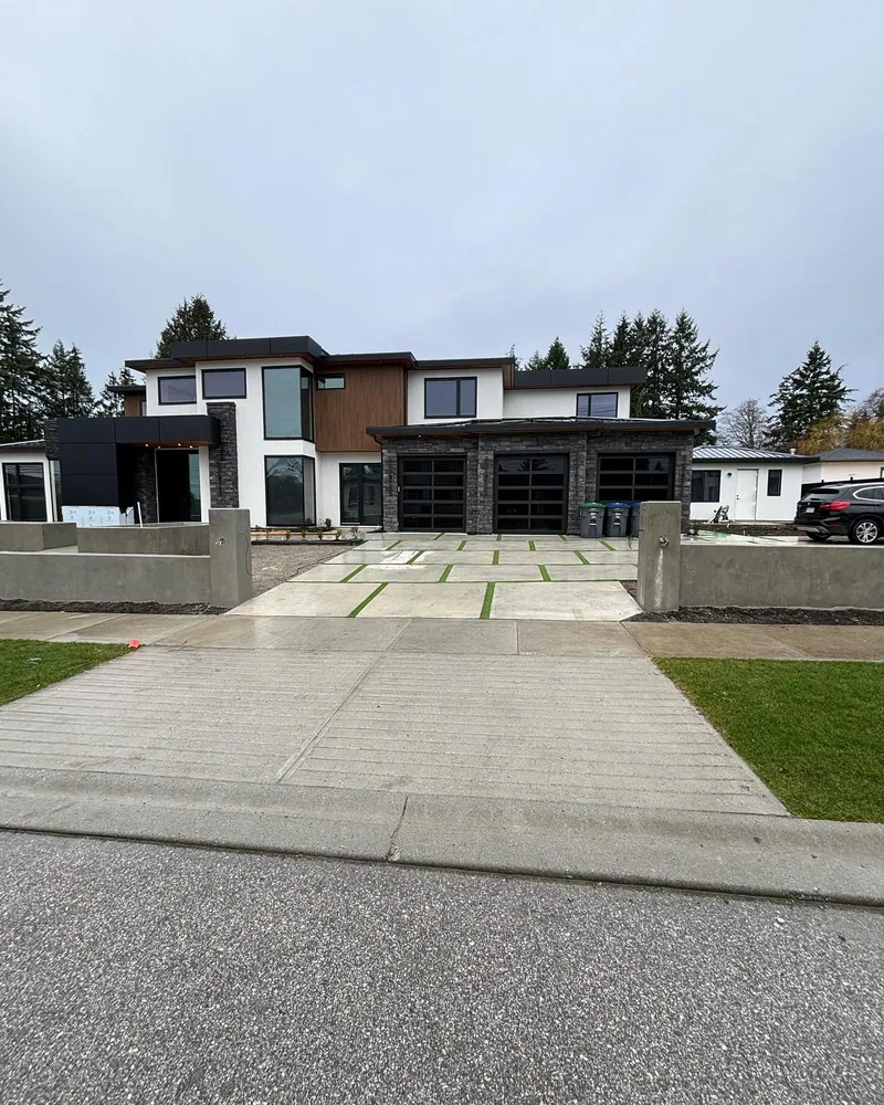 Recent work by Surrey King Construction in the BC Lower Mainland.